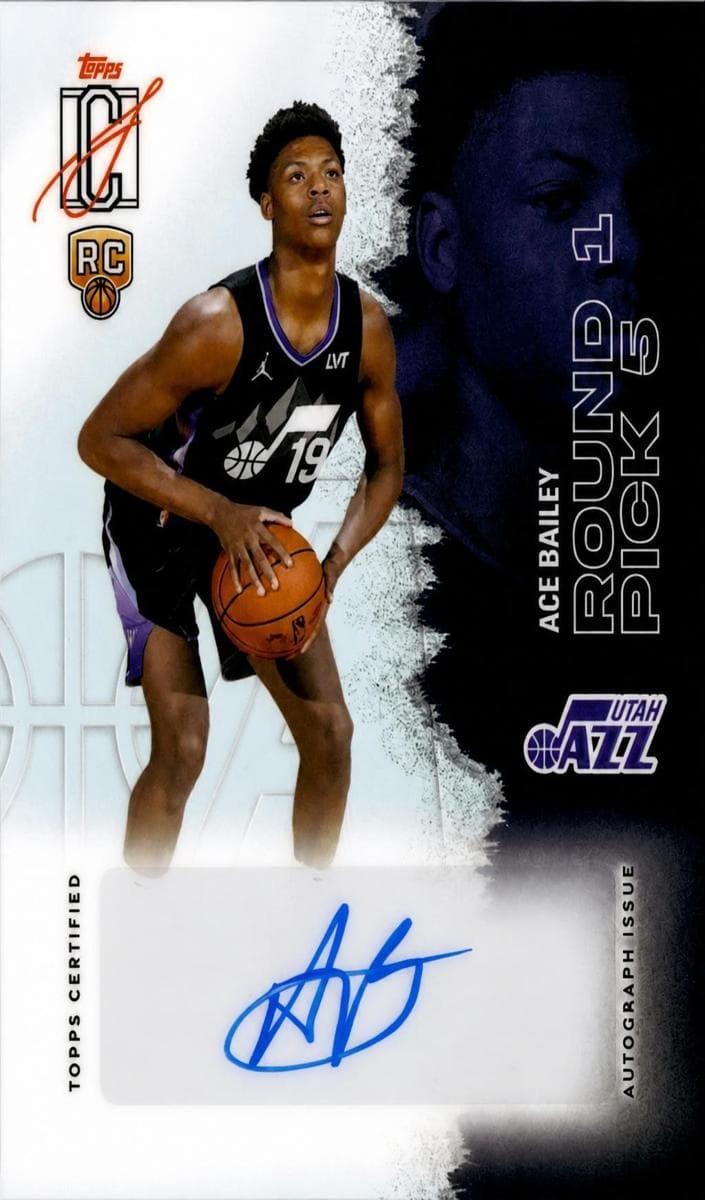 Ace Bailey 2025 topps Topps Signature Class
