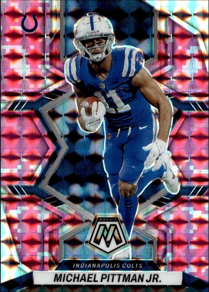 Michael Pittman Jr 2022 panini Panini Mosaic
