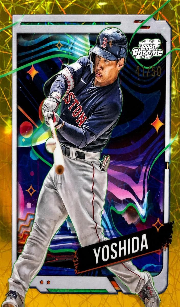 Masataka Yoshida 2024 topps Topps Cosmic Chrome
