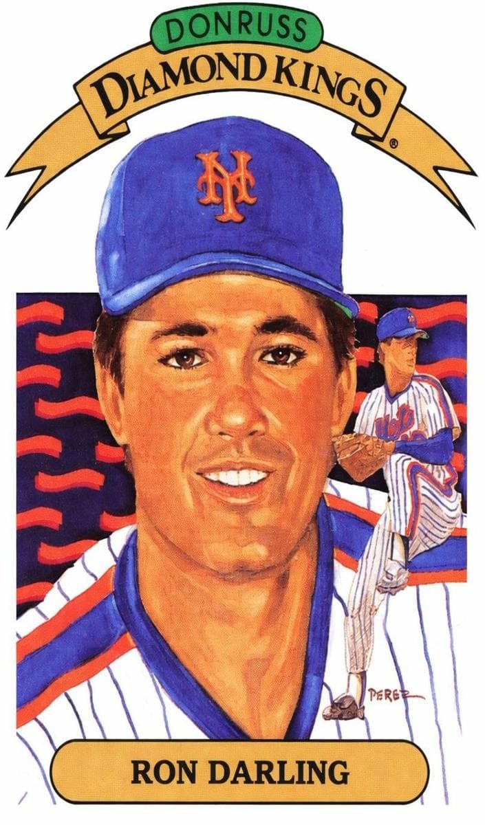Ron Darling 1988 panini Donruss