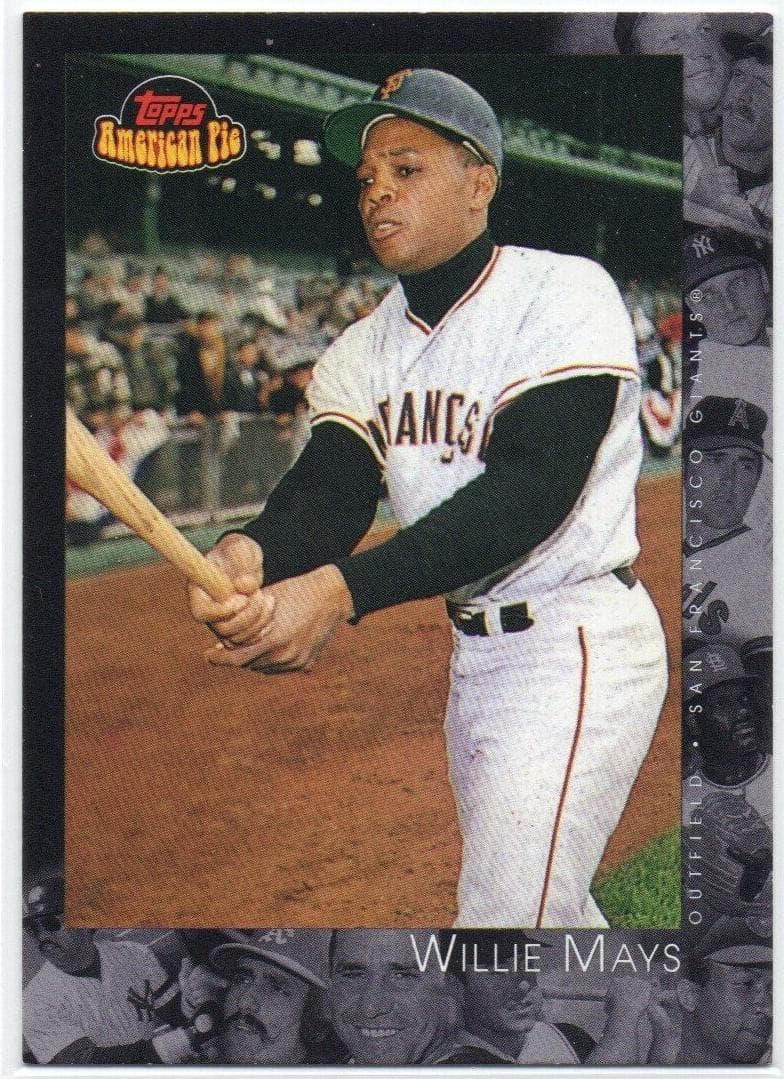 Willie Mays 2001 topps Topps American Pie
