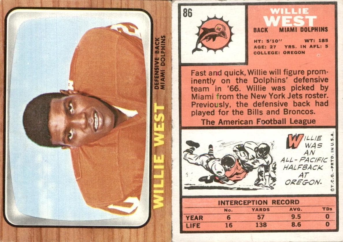 Willie West #86