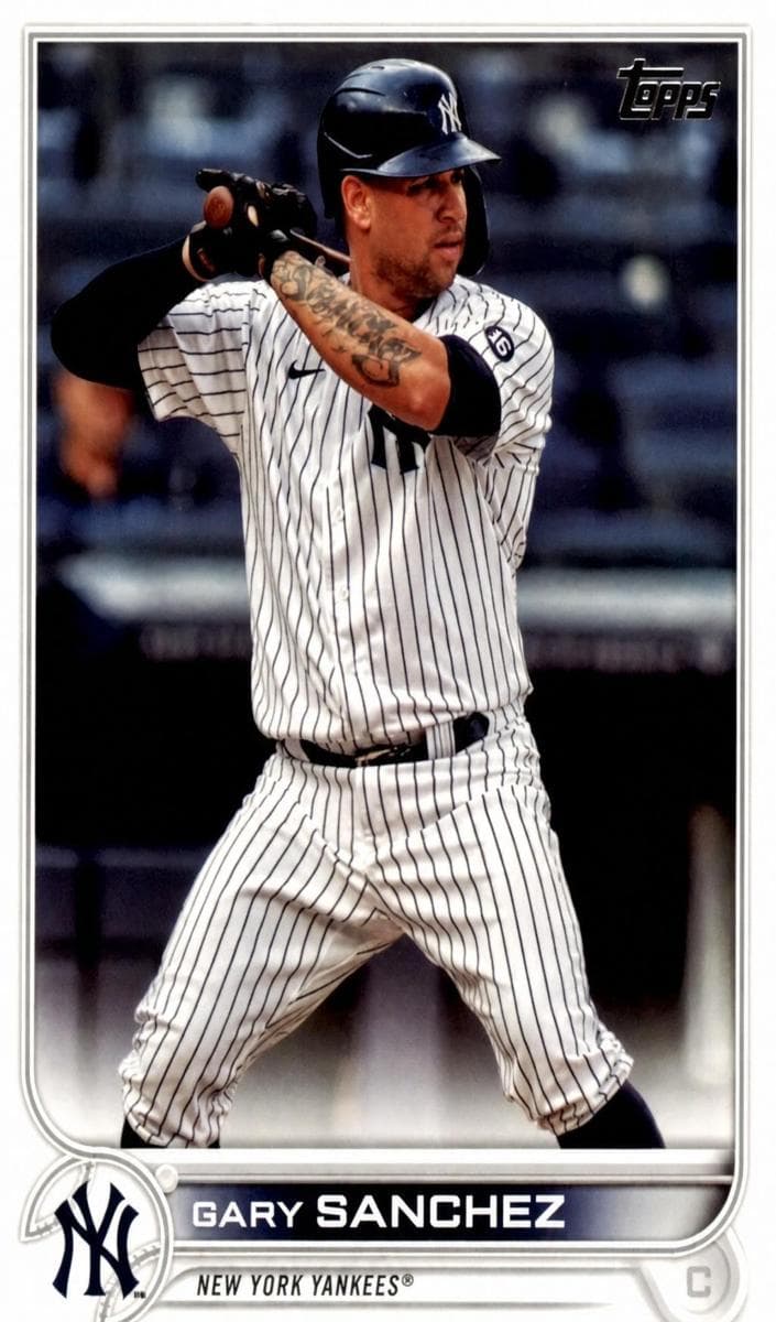 Gary Sanchez 2022 topps Topps