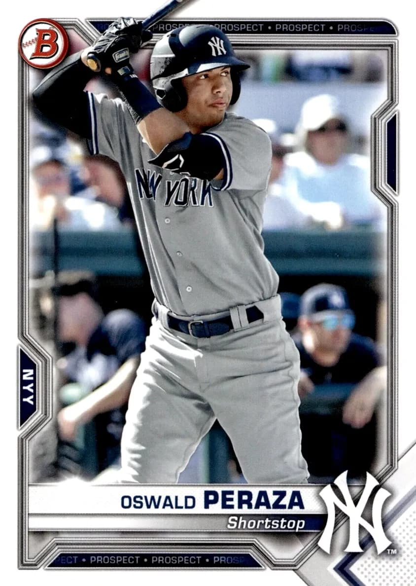 Oswald Peraza 2021 bowman Bowman