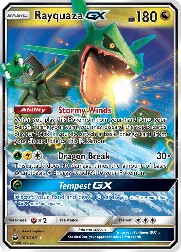 Rayquaza GX #109