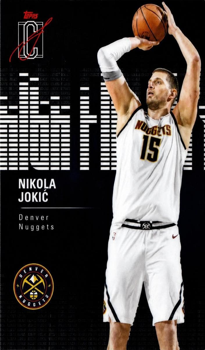 Nikola Jokić 2025 topps Topps Signature Class
