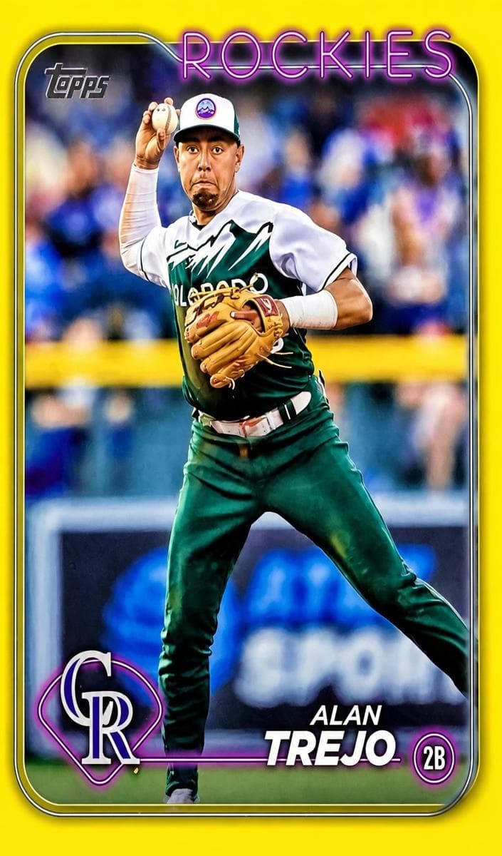 Alan Trejo 2024 topps Topps Update