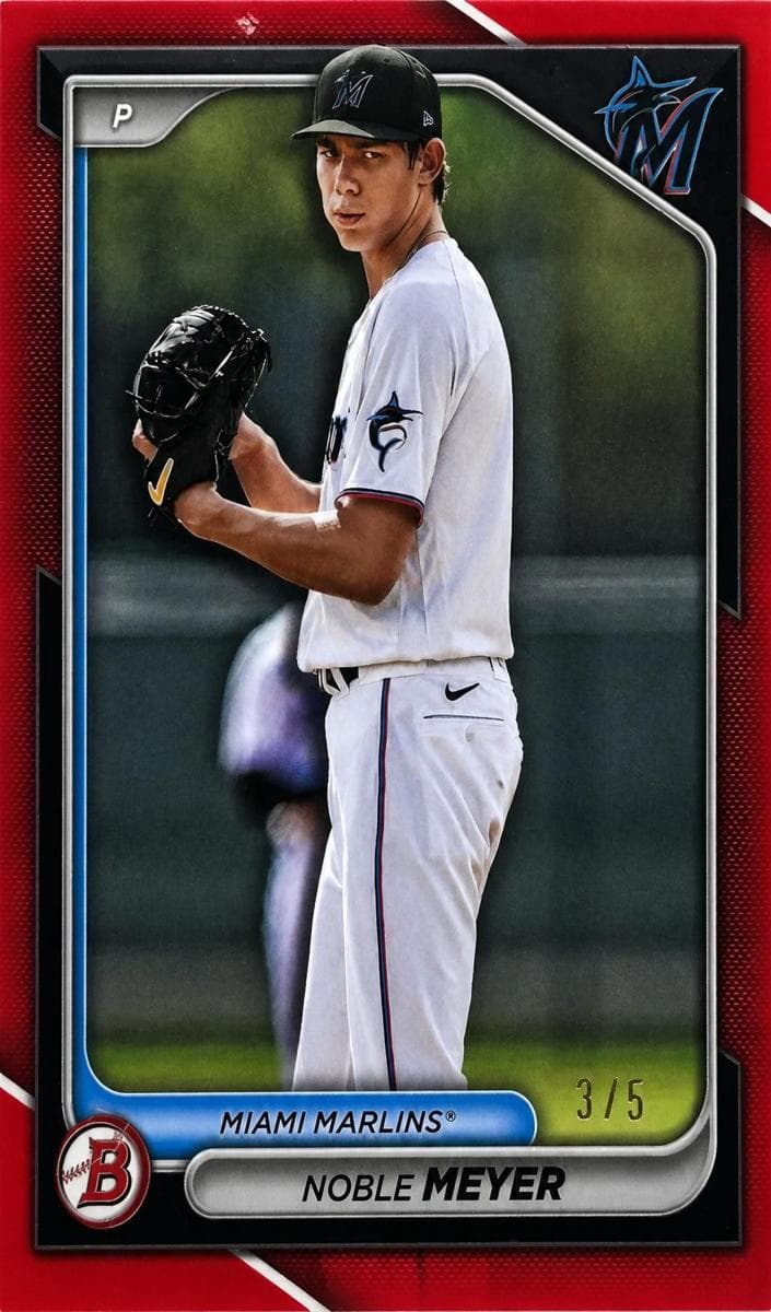 Noble Meyer 2024 bowman Bowman Draft