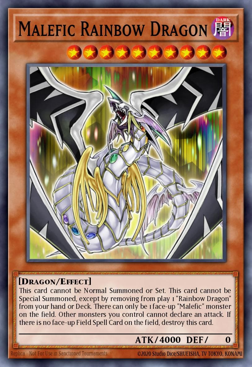 Malefic Rainbow Dragon 2011 Yu-Gi-Oh!