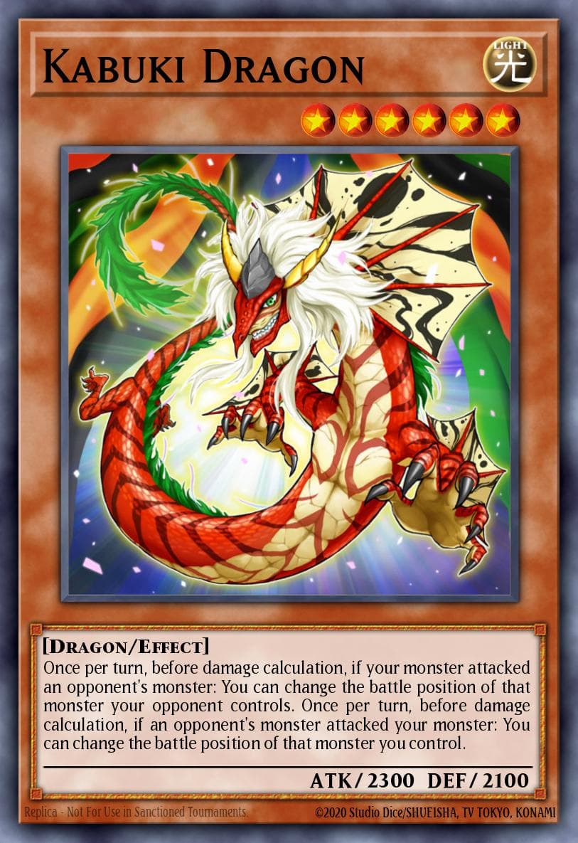 Kabuki Dragon #WSUP-EN049