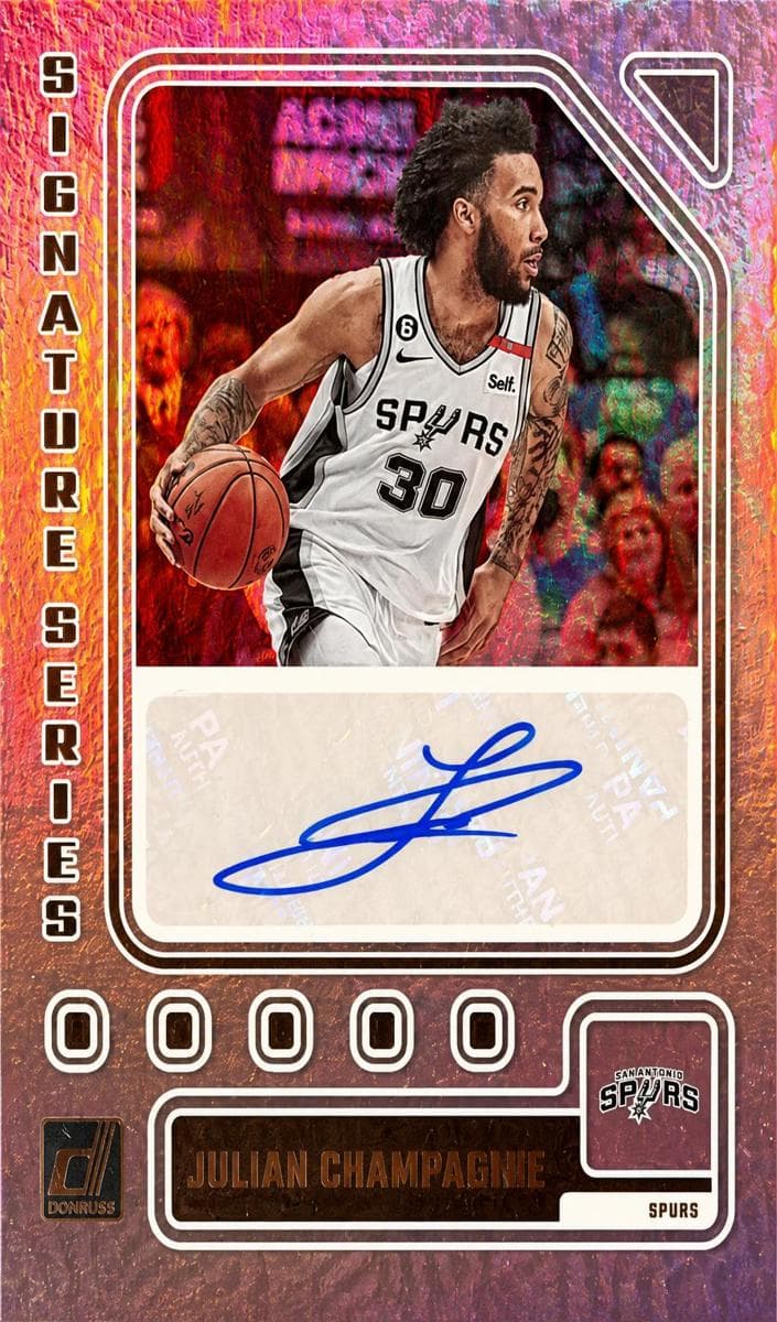 Julian Champagnie 2023 panini Donruss