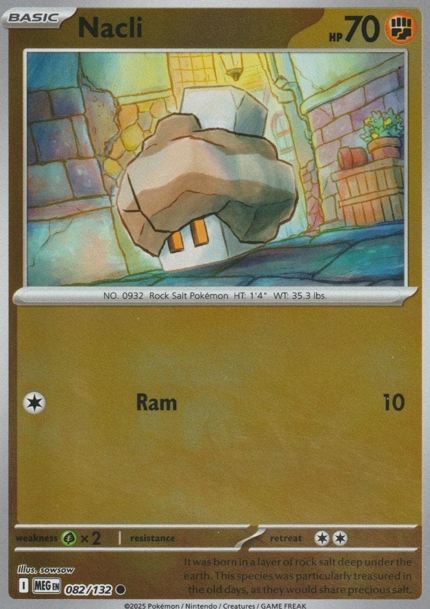 Nacli trading card