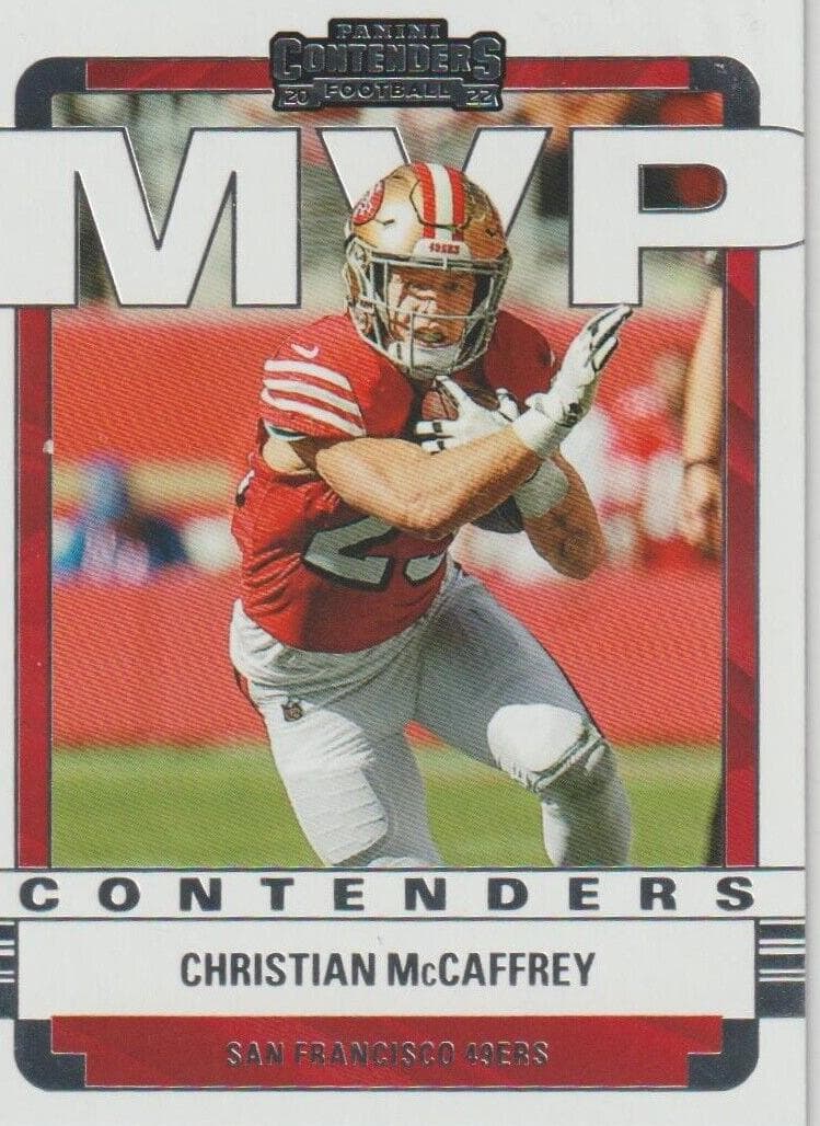 Christian McCaffrey 2022 panini Panini Contenders