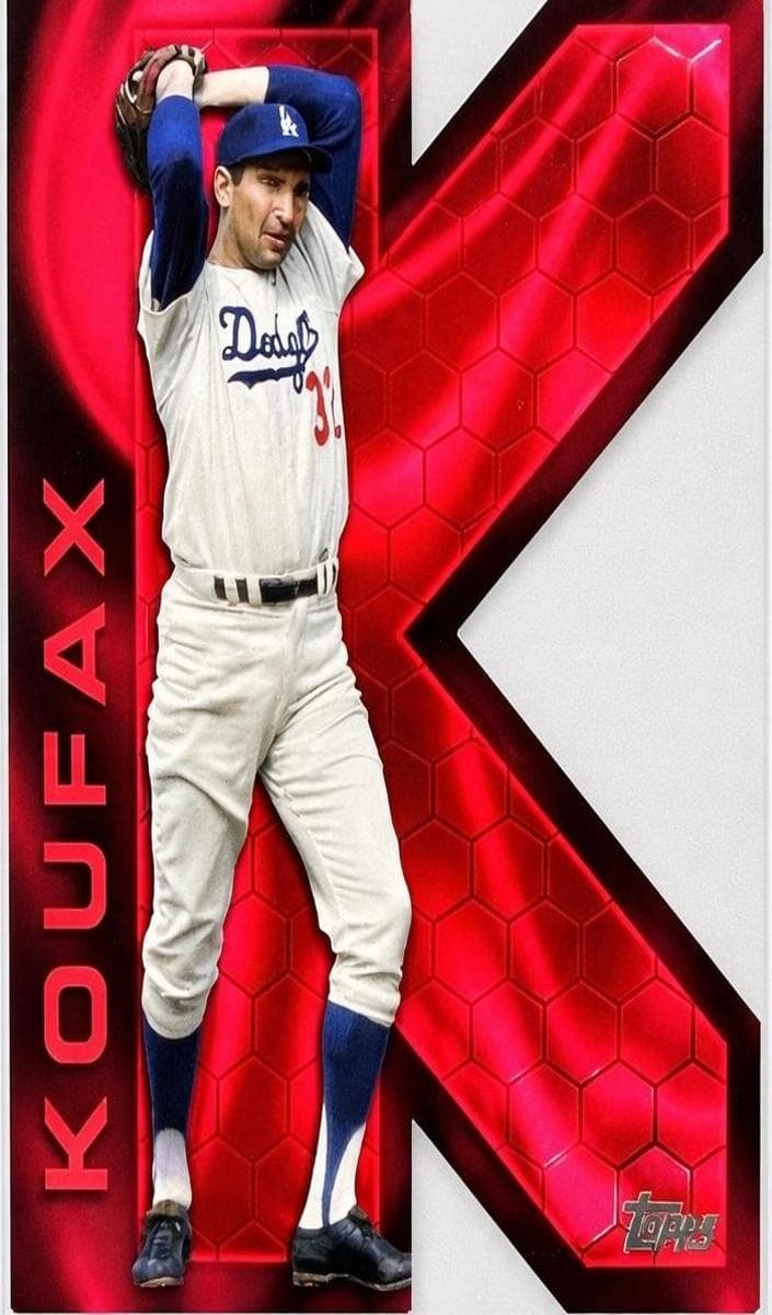Sandy Koufax 2025 topps Topps