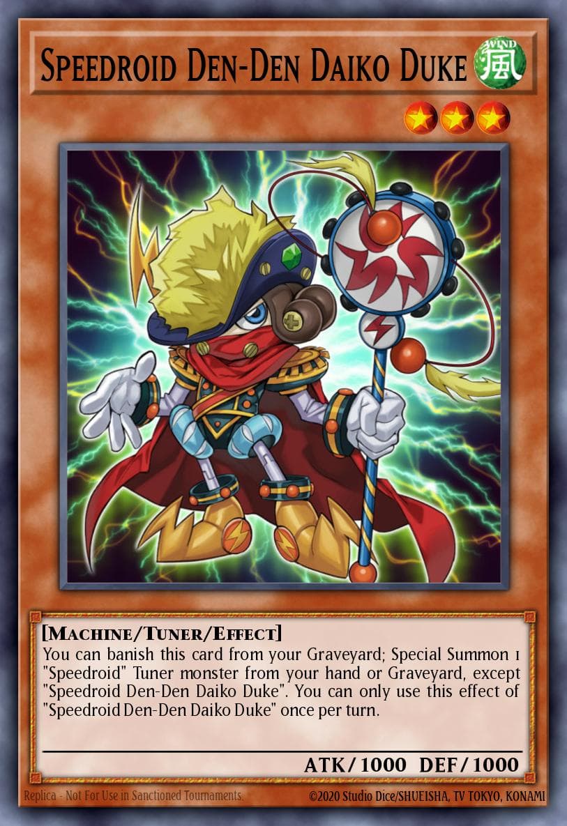 Speedroid Den-Den Daiko Duke #MP17-EN004