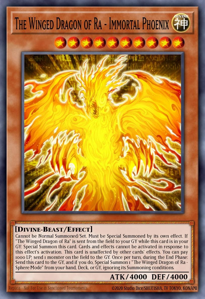 The Winged Dragon of Ra - Immortal Phoenix #MIL1-EN001