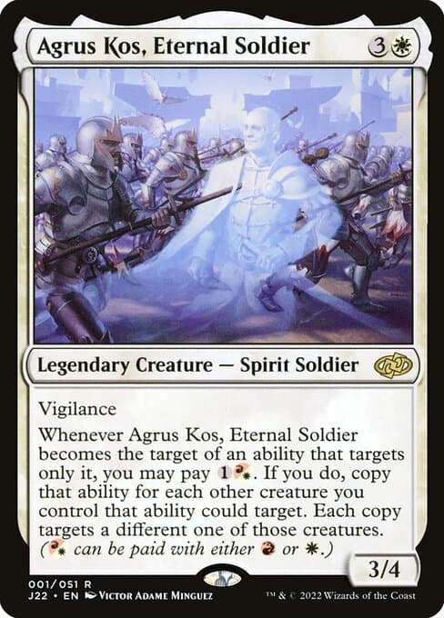 Agrus Kos, Eternal Soldier 2022 Magic: The Gathering Jumpstart 2022