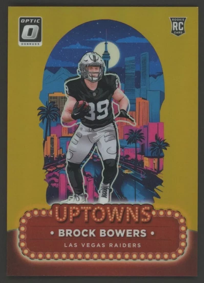 Brock Bowers 2024 panini Panini Prizm Deca