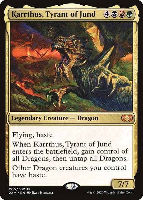 Karrthus, Tyrant of Jund 2009 Magic: The Gathering