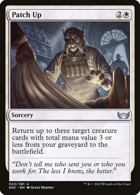 Patch Up 2022 Magic: The Gathering Streets of New Capenna