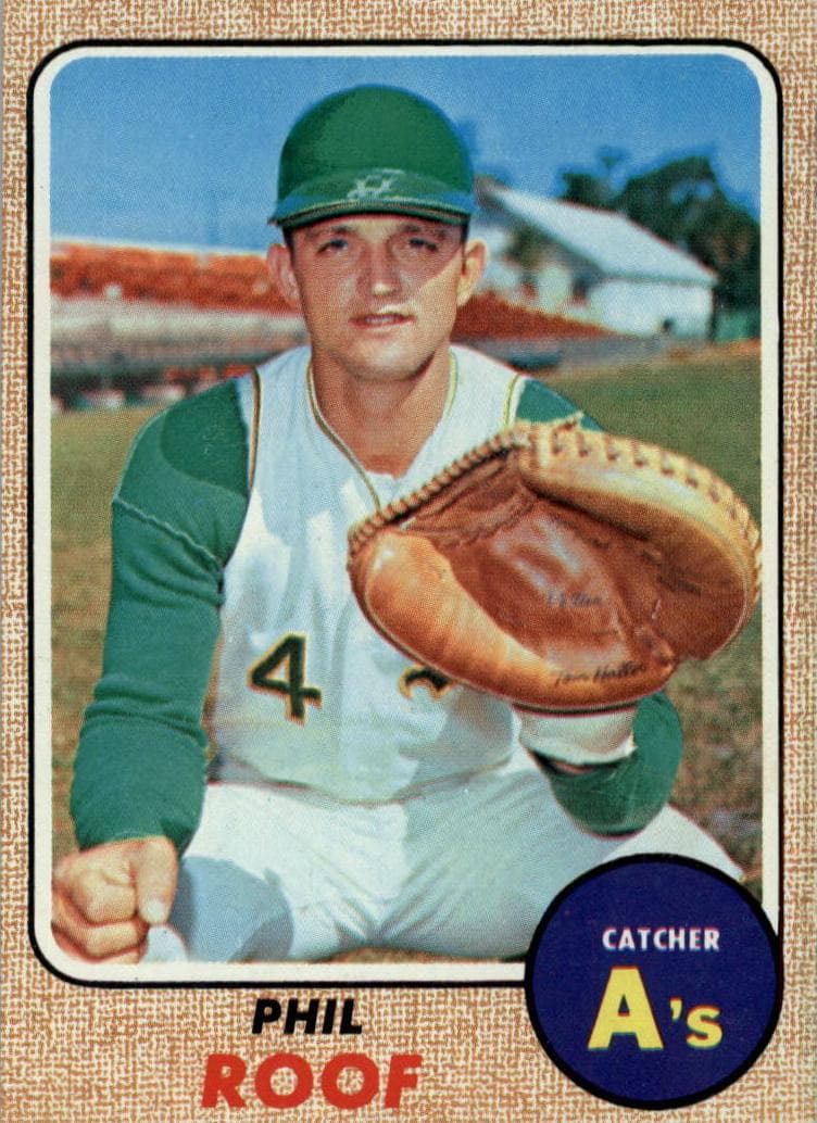 Phil Roof 1968 topps Topps