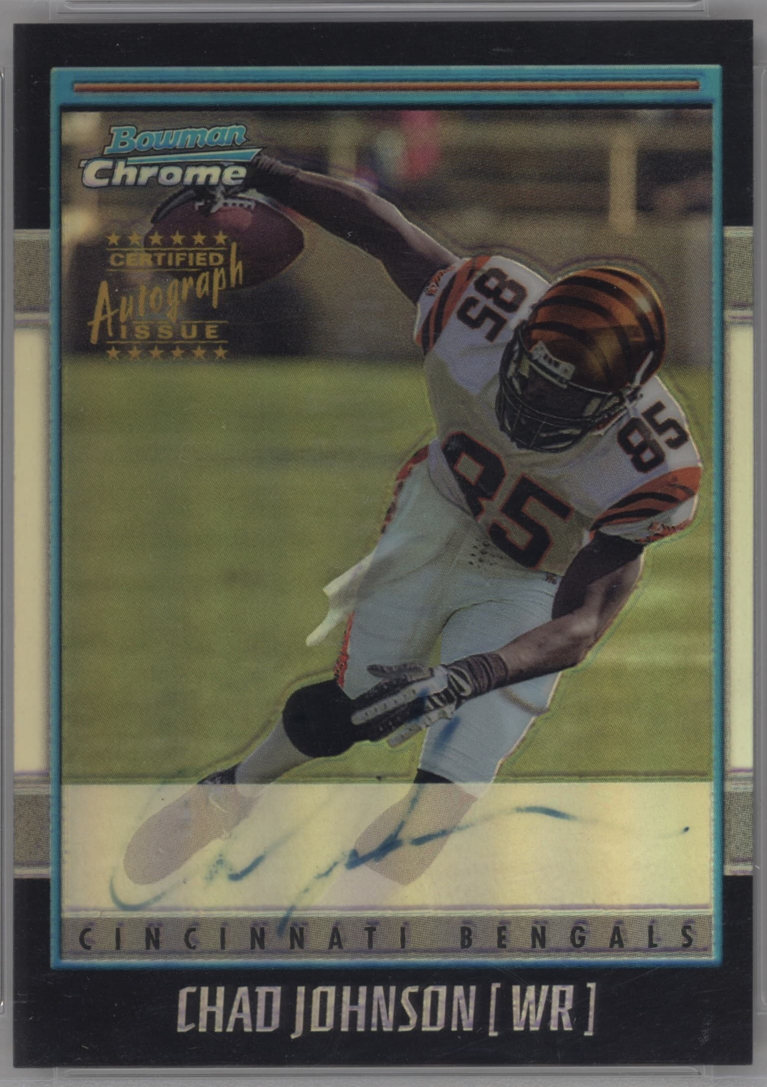 Chad Johnson 2001 bowman