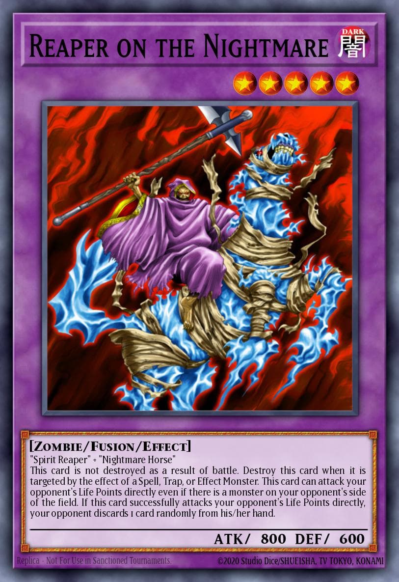 Reaper on the Nightmare 2003 Yu-Gi-Oh! Pharaonic Guardian
