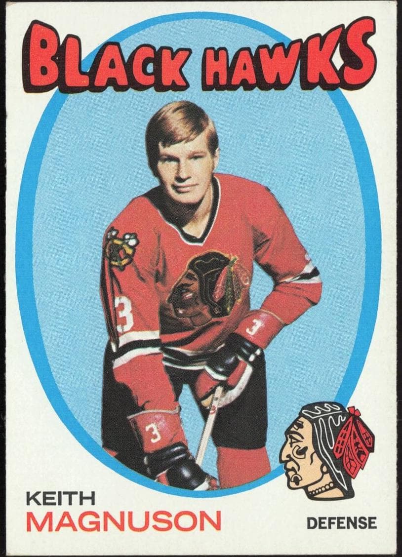 Keith Magnuson 1971 topps Topps