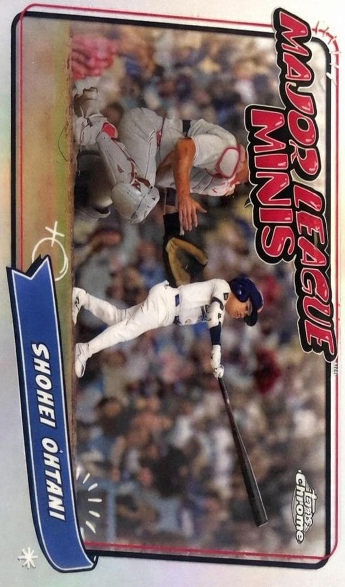 Shohei Ohtani 2024 topps Topps Chrome Update