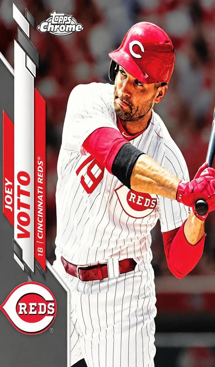Joey Votto 2020 topps Topps Chrome