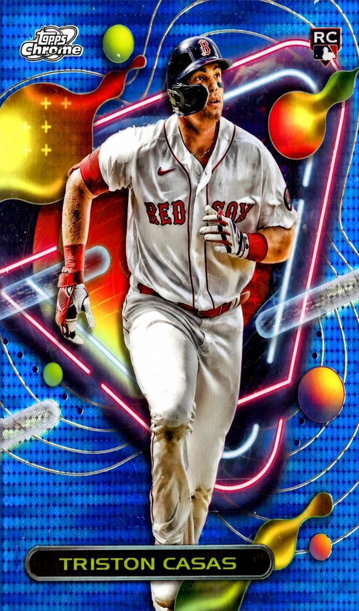 Triston Casas 2023 topps Topps Cosmic Chrome