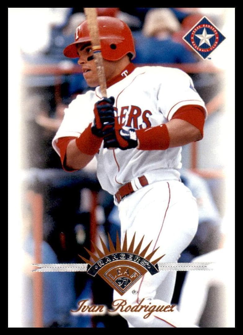 Ivan Rodriguez 1997 leaf Leaf