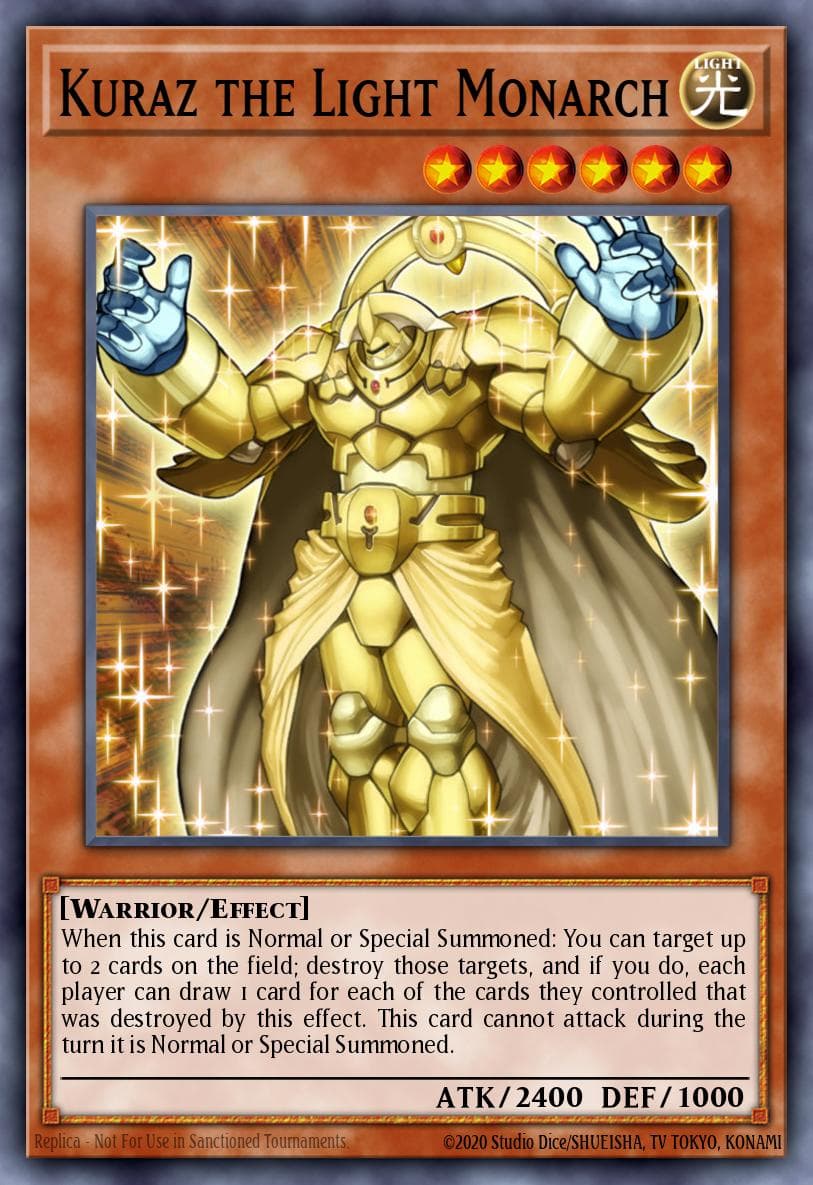 Kuraz the Light Monarch #OP02-EN002