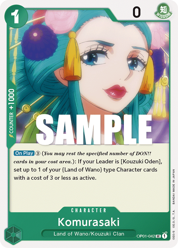 Komurasaki 2022 One Piece Japanese Romance Dawn