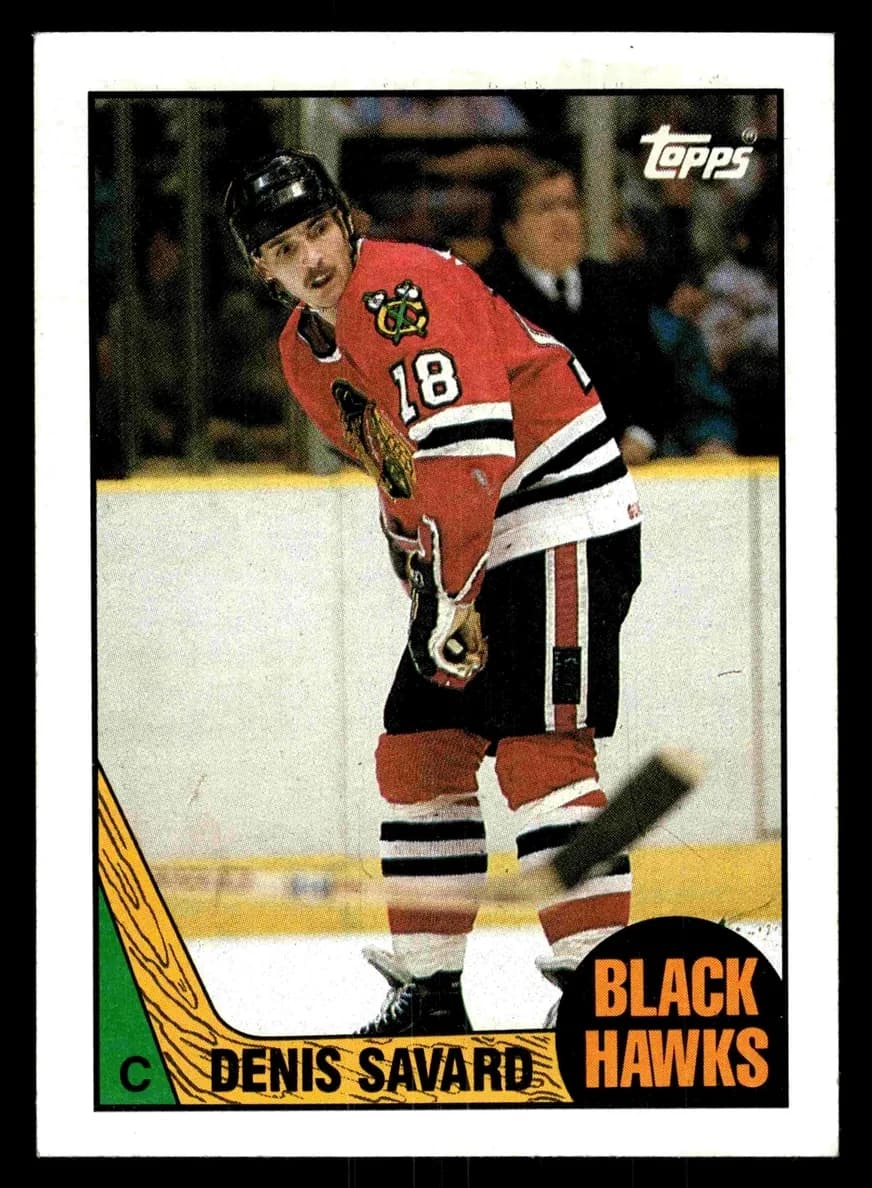 Denis Savard 1987 topps Topps