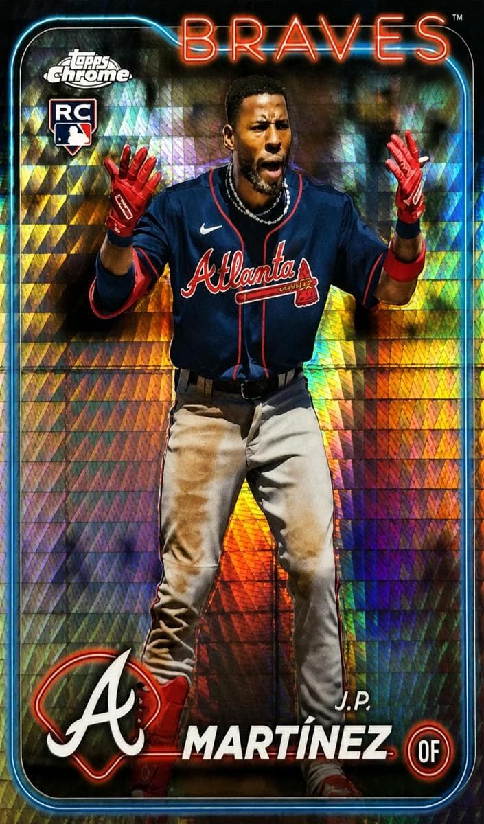 J.P. Martinez trading card