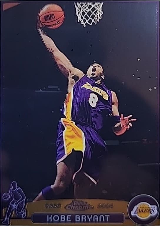 KOBE BRYANT -04 LAKERS 2003 Topps Chrome 2003 Topps Chrome