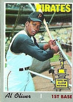 Al Oliver 1970 topps Topps