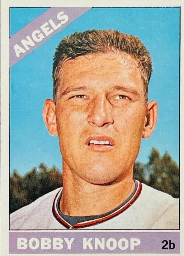 Bobby Knoop 1966 topps Topps Venezuelan