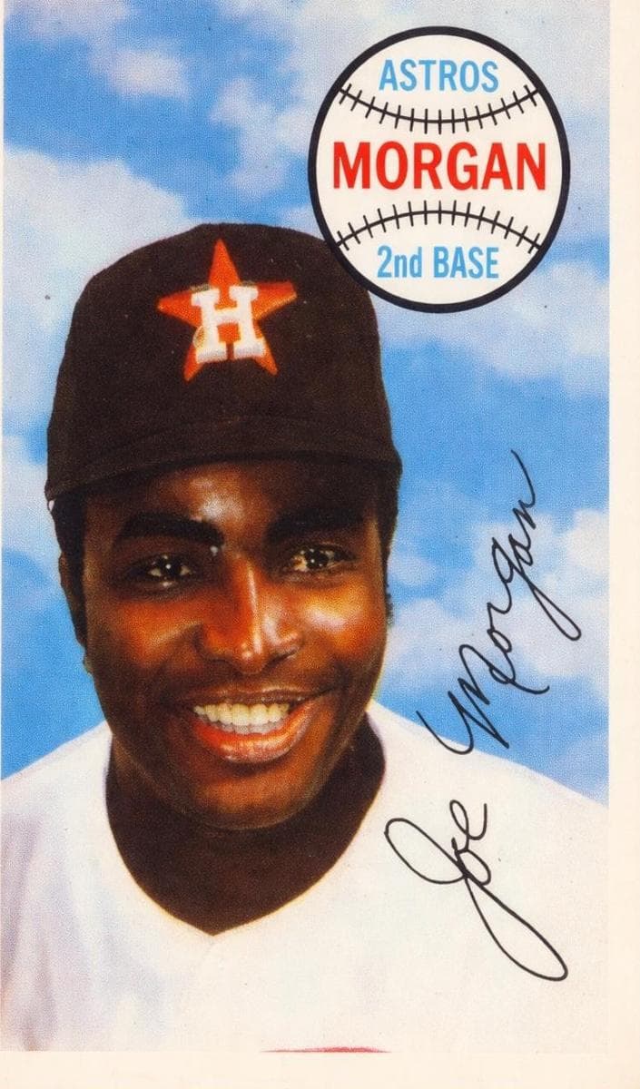 Joe Morgan 1970 unknown Kellogg's