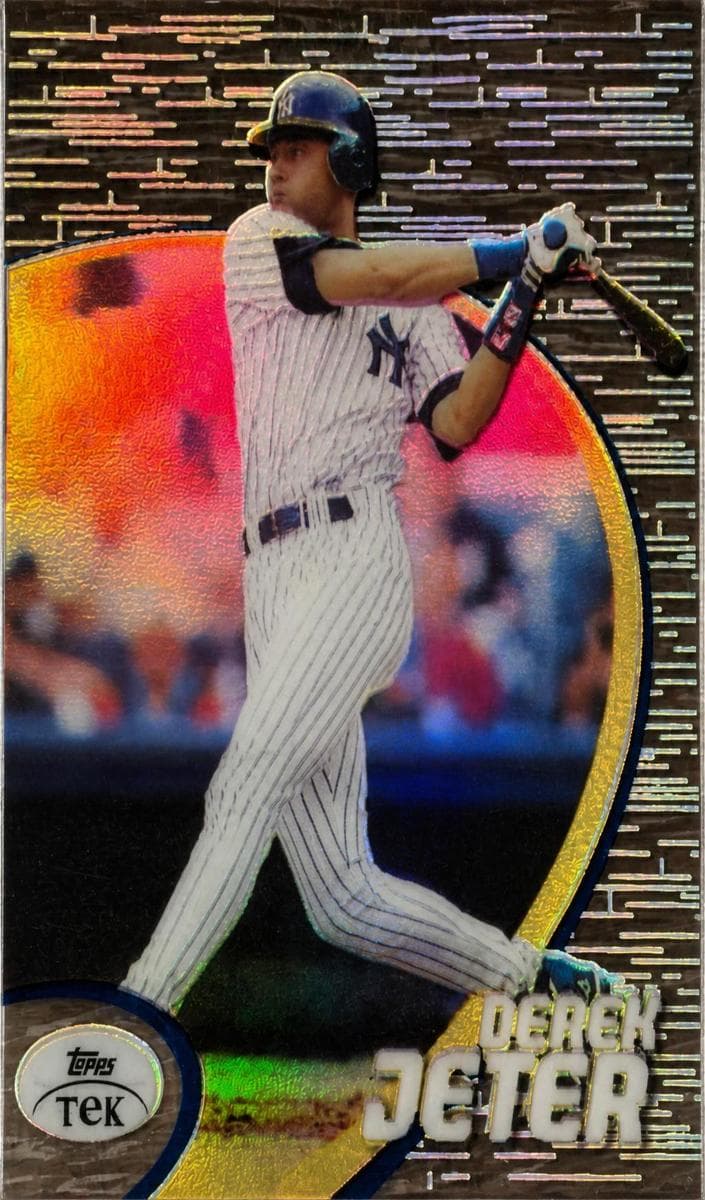 Derek Jeter 1998 topps Topps Tek