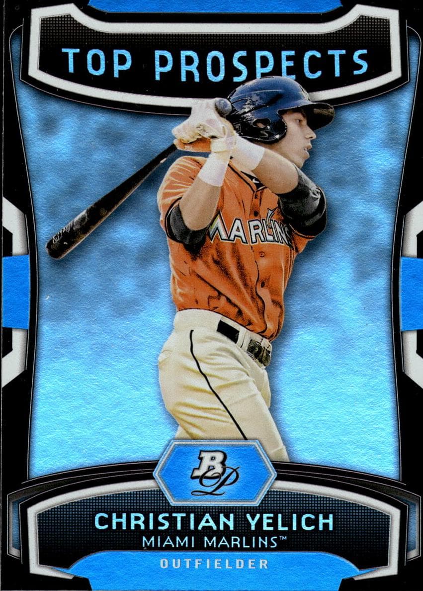 Christian Yelich 2012 bowman
