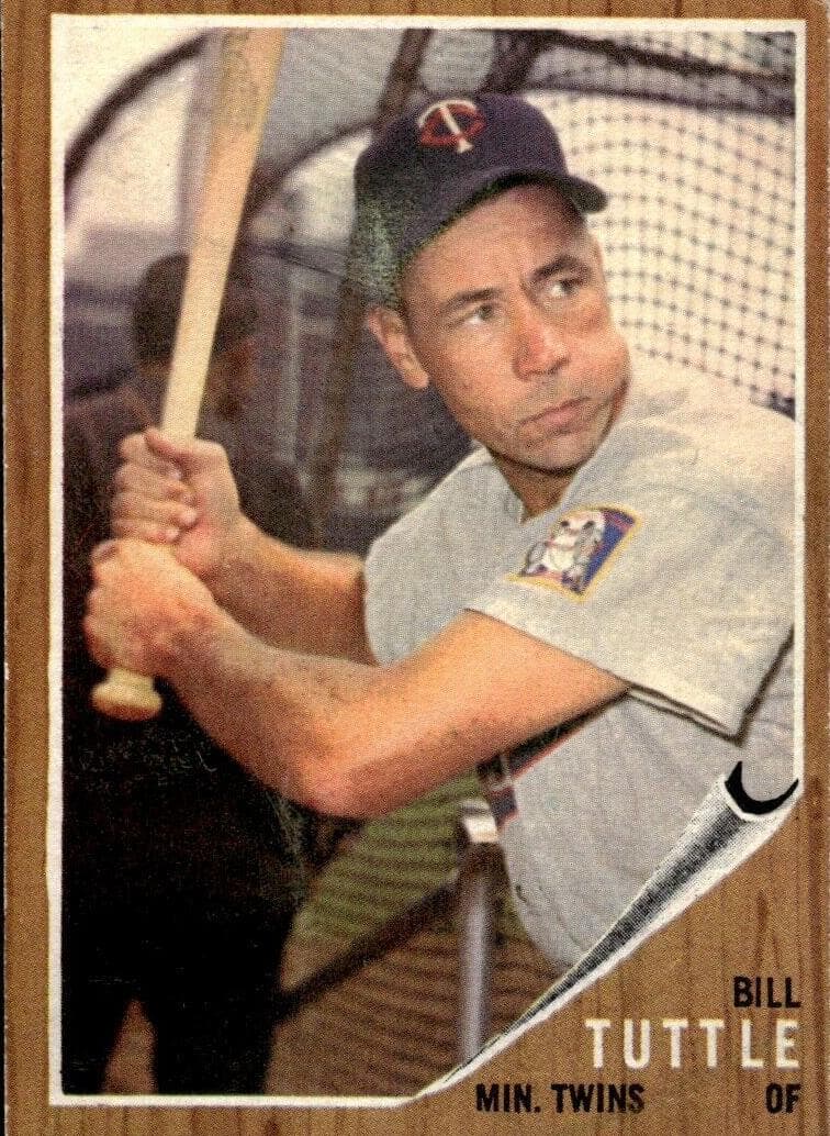 Bill Tuttle 1962 topps Topps