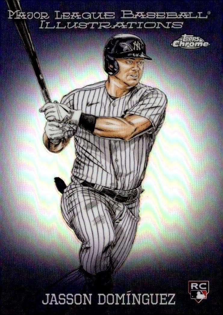 Jasson Domínguez 2024 topps Topps Chrome Update