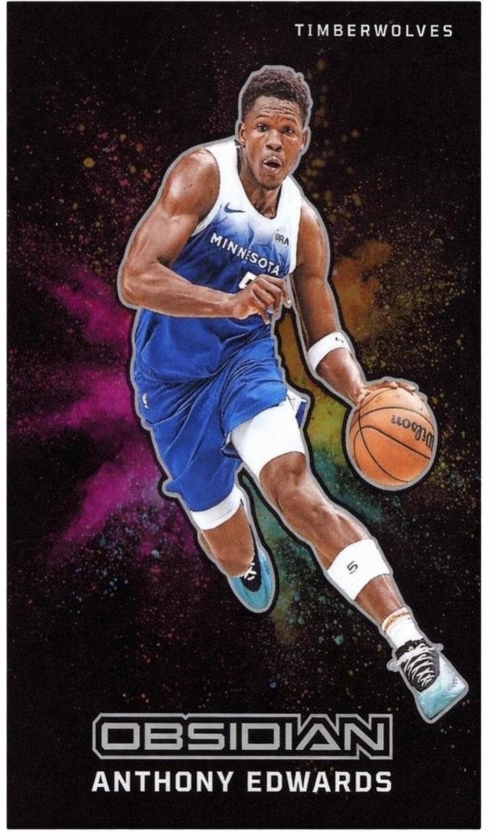 Anthony Edwards 2023 panini Panini Obsidian