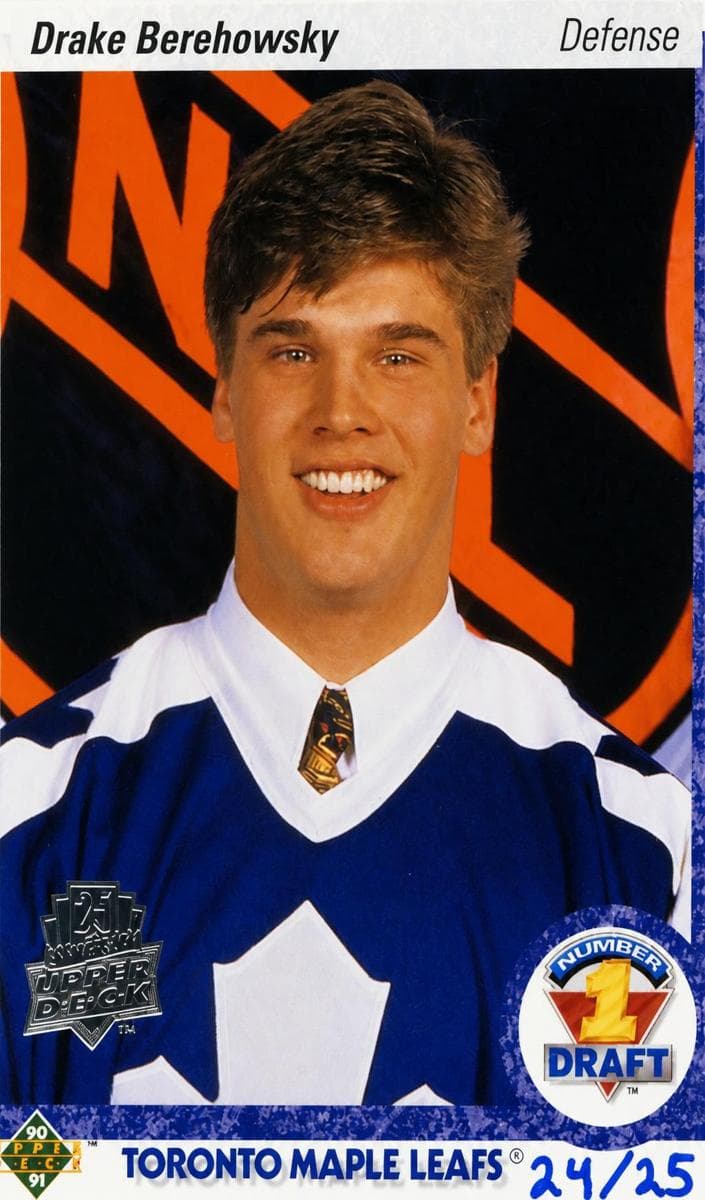 Drake Berehowsky trading card