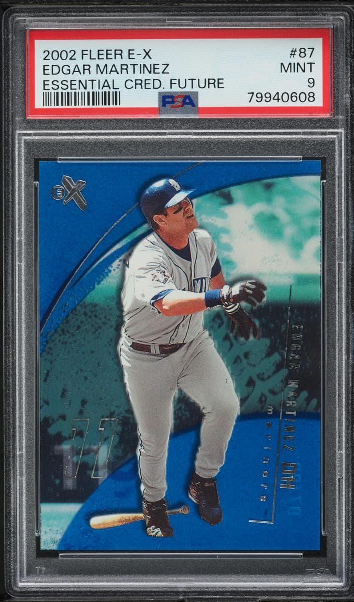 Edgar Martinez 2002 fleer Fleer E-X