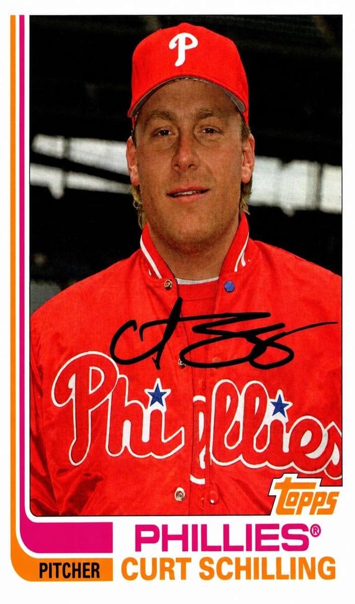 Curt Schilling 2017 topps