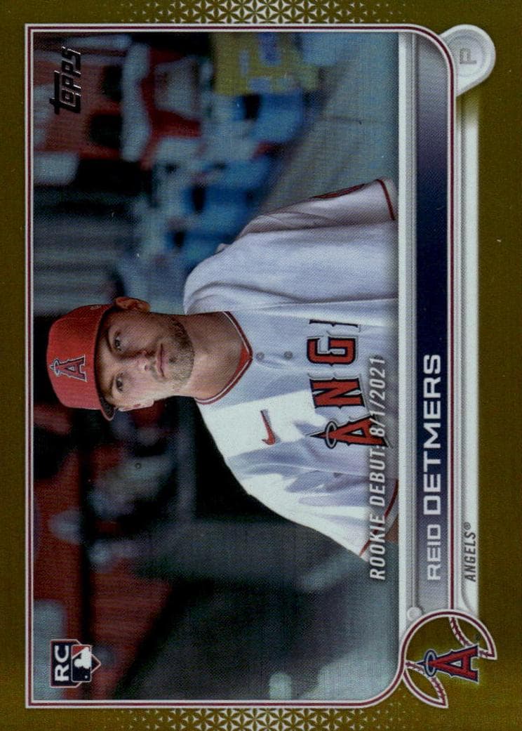 Reid Detmers 2022 topps Topps Update