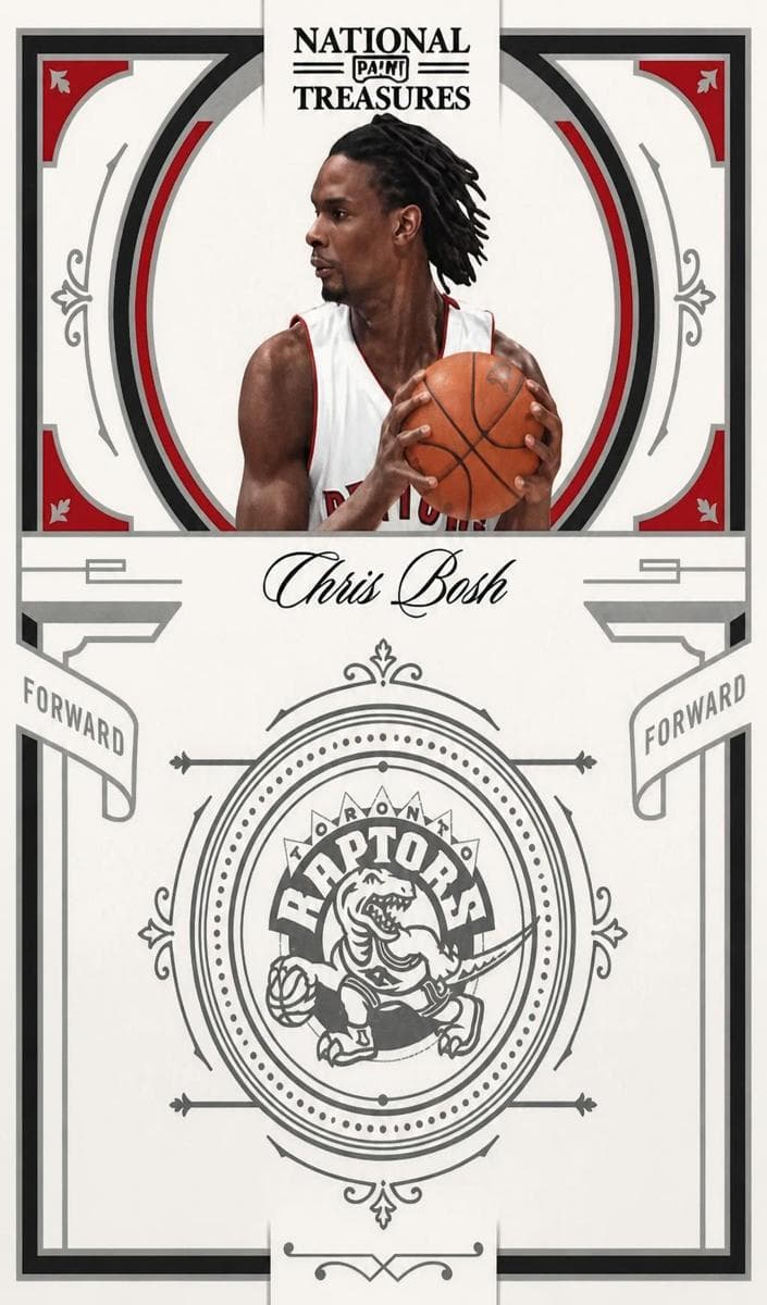 Chris Bosh 2009 panini